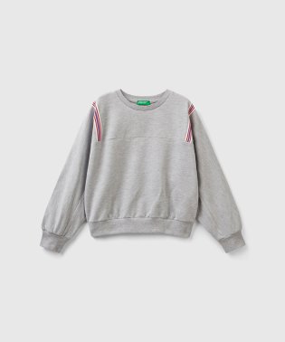 BENETTON (UNITED COLORS OF BENETTON GIRLS)/キッズマルチカラーラインパフスリーブスウェットトレーナーG/505459160