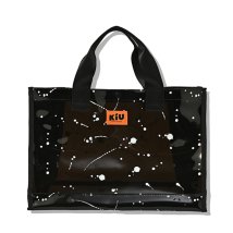 BACKYARD FAMILY(バックヤードファミリー)/KiU キウ PVC ハンドトートバッグ PVC HAND TOTE BAG/ブラック