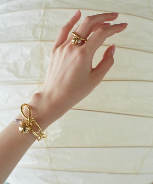nothing and others(ナッシングアンドアザース)/Many motif Bangle/Gold