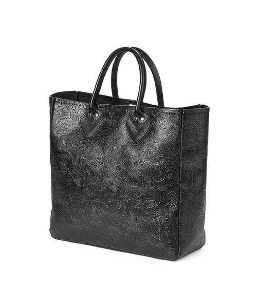 ブランクレ トートバッグ レディース ブランド ペイズリー柄 レザー 本革 日本製 A4 blancle bc1052 PAISLEY ブランクレ CLASSIC TOTE OILED
