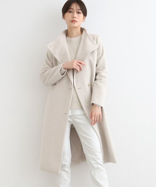 【日本製／3WAY】スタンドカラースレンダーコート 