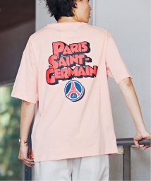 Paris Saint-Germain(Paris SaintGermain)/【Paris Saint－Germain】カートゥーンロゴ プリントTシャツ/ピンク