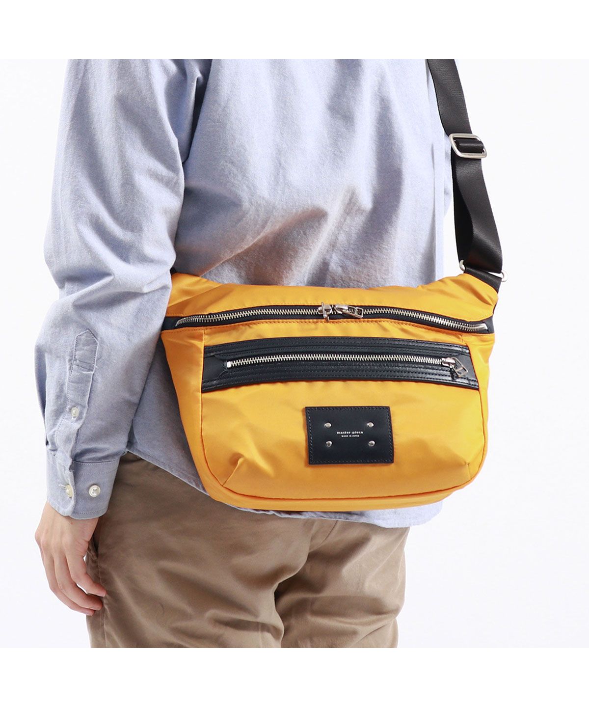 訳アリ】マスターピース 大きめのショルダーバッグ 無くせ 