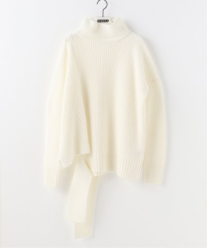 SULVAM / サルバム】MESH ASYMMETRY KNIT(505469326) | パルプ(PULP