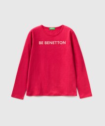 BENETTON (UNITED COLORS OF BENETTON GIRLS)/キッズベーシックロゴプリント長袖Tシャツ・カットソーG/505459146