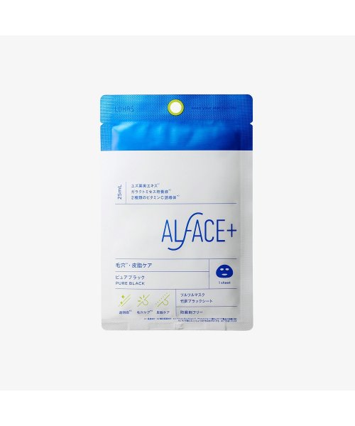 ALFACE+(オルフェス)/【リニューアル】オルフェス ピュアブラック 1枚 毛穴・皮脂ケア ツルツルマスク 防腐剤フリー/その他