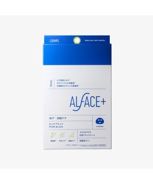 ALFACE+/【リニューアル】オルフェス ピュアブラック 4枚 毛穴・皮脂ケア ツルツルマスク 防腐剤フリー/505468801