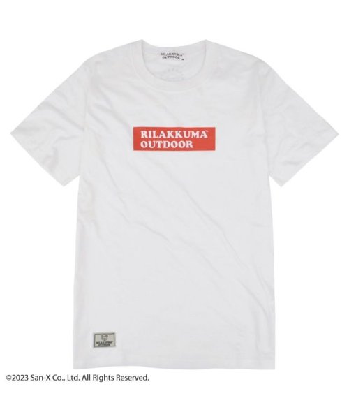 RIRAKKUMA(リラックマ)/リラックマ ポロシャツ ワンポイント Tシャツ 春夏  サンエックス Sun－x/ホワイト