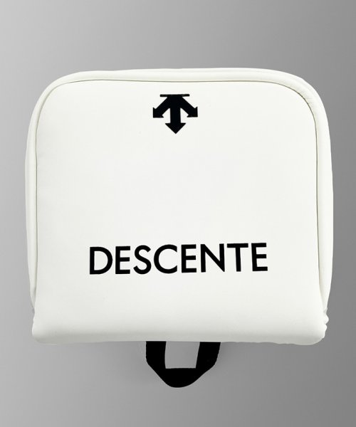 DESCENTE GOLF(デサントゴルフ)/デサントゴルフ パターカバー 異形ヘッド対応/ホワイト