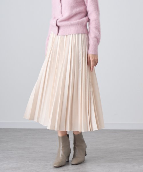 レザーライクプリーツ スカート(505464435) | アナイ(ANAYI) - MAGASEEK 
