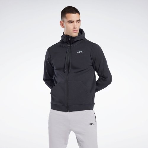 Reebok(Reebok)/ドリームブレンド フルジップ フーディー / DreamBlend FZ Hoodie/ブラック