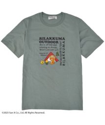 RIRAKKUMA/リラックマ サンエックス Tシャツ 半袖 プリント トップス アウトドア San－X/505471047