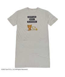 RIRAKKUMA/リラックマ スーパービッグ Tシャツ 半袖 ビッグシャツ ワンピース サンエックス San－x/505471110