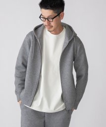 SHIPS MEN(シップス　メン)/*SHIPS: BULKY AIR ワンポイント ロゴ ジップ パーカー (セットアップ対応)/グレー