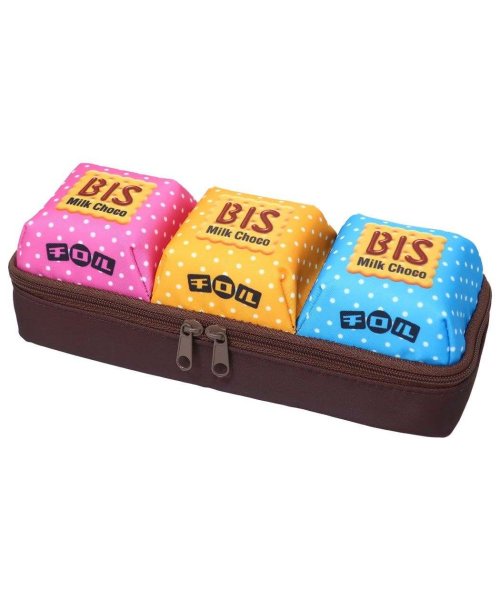 チロルチョコ ペンケース ペンポーチ bis お菓子パッケージ funbox 