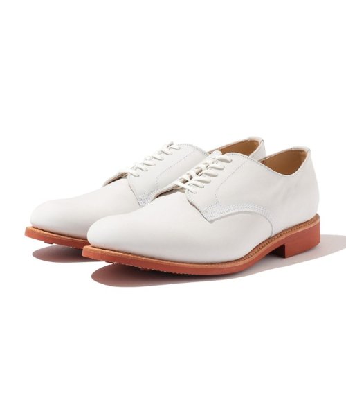 SHIPS MEN(シップス　メン)/【Southwick別注】SANDERS: White Nubuck Officer Shoe/オフホワイト