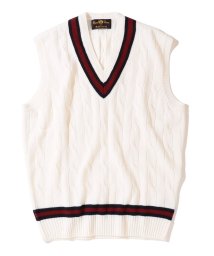 SHIPS MEN(シップス　メン)/【Southwick別注】Alan Paine: Wool Cricket Vest/ナチュラル