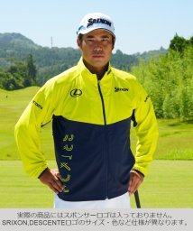 SRIXON(スリクソン)/【松山プロ着用】ブランドロゴデザイン ストレッチジャケット/イエロー