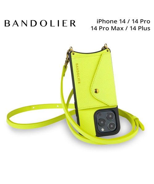 BANDOLIER バンドリヤー iPhone 14 14Pro iPhone 14 Pro Max iPhone 14 Plus スマホケース スマホショルダ 1cm×ショルダーの長さ：122 iPhone 137cmiPhone BANDOLIER バンドリヤー Pro 7cm×高さ：16 6cm×マチ：2 4cm×高さ：18cm×マチ：2
