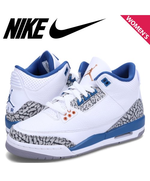 NIKE(NIKE)/NIKE AIR JORDAN 3 RETRO GS ナイキ エアジョーダン3 レトロ スニーカー レディース ホワイト 白 DM0967－148/その他