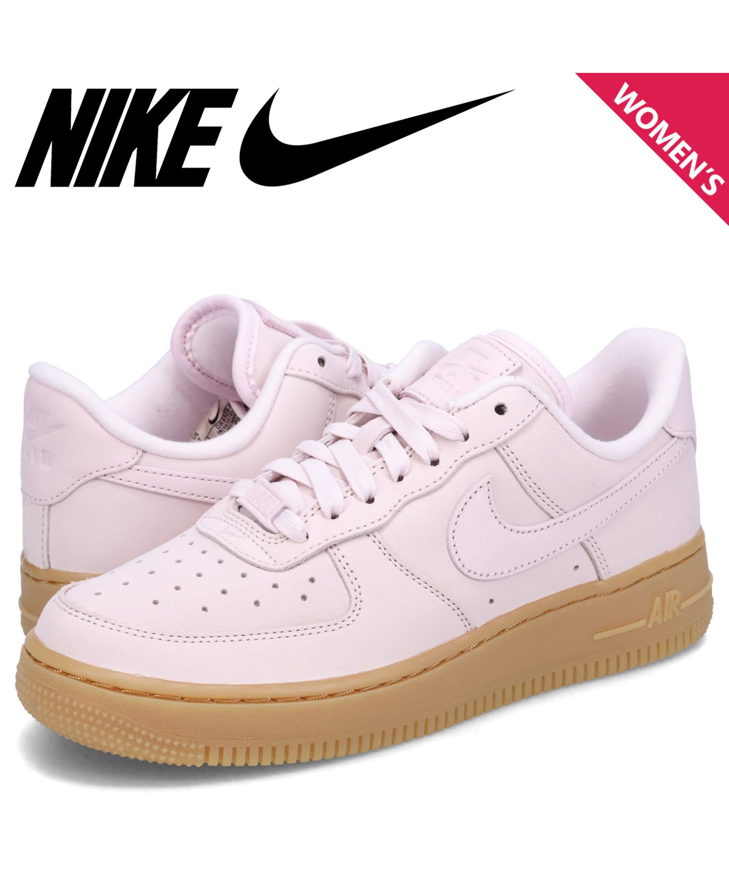 NIKE AIR FORCE 1 PREMIUM ナイキ エア フォース 1 プレミアム スニーカー レディース ピンク DR9503－601