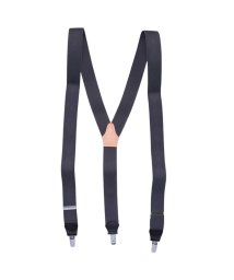 NEWYORKER(ニューヨーカー)/ニューヨーカー NEWYORKER サスペンダー 吊りバンド メンズ Y型 SUSPENDERS ブラック グレー ネイビー ワイン レッド 黒 3090120/グレー