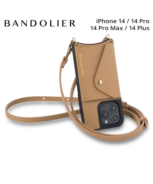 BANDOLIER バンドリヤー iPhone 14 14Pro iPhone 14 Pro Max iPhone 14 Plus スマホケース スマホショルダ iPhone 137cmiPhone 1cm×ショルダーの長さ：122 BANDOLIER バンドリヤー Pro 7cm×高さ：16 6cm×マチ：2 4cm×高さ：18cm×マチ：2