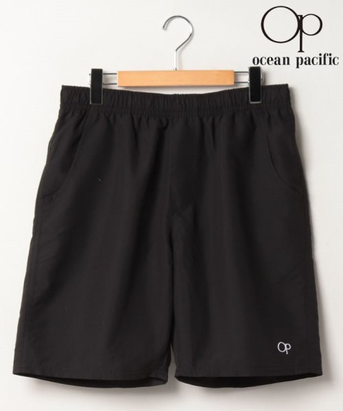 MARUKAWA(マルカワ)/【Ocean Pacific】オーシャンパシフィック 水着 無地トランクス/サーフトランクス 海パン メンズ プール 海水浴 スウィムウェア シンプル/ブラック