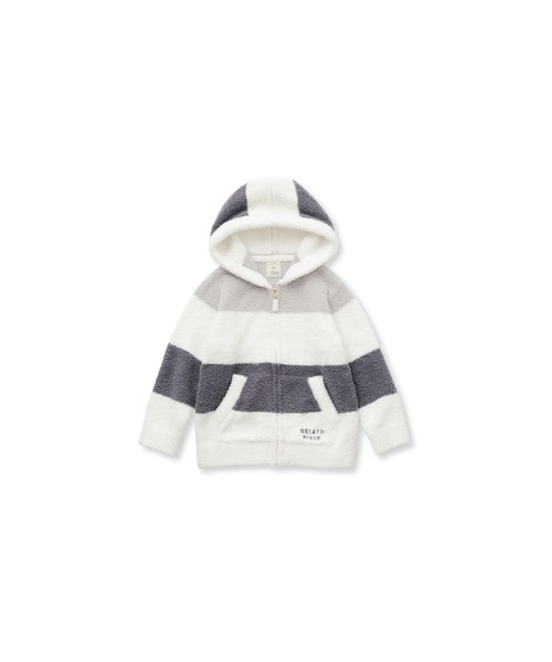 KIDS】べビモコ3ボーダーパーカ(505474312)|阪急百貨店公式通販サイト