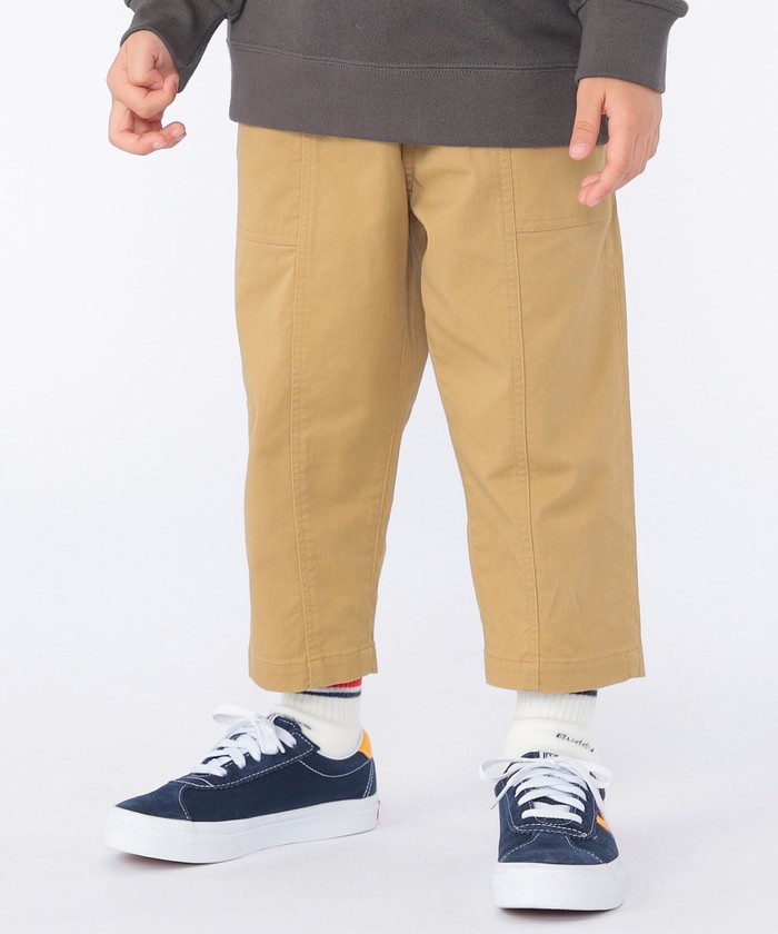 SHIPS KIDS:100~130cm / ワイド クロップド パンツ(505474454