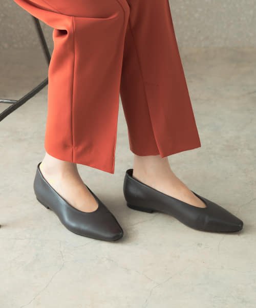 URBAN RESEARCH ROSSO(URBAN　RESEARCH　ROSSO)/REMME　POINTED SQUEARE PUMPS/CAOBA/DBRN