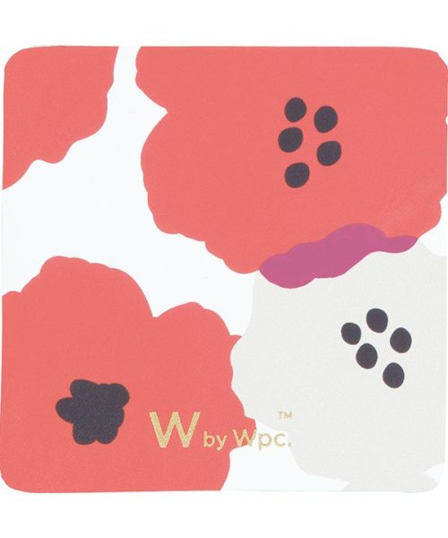 Wpc．(Wpc．)/【Wpc.公式】コースター ［マルチコースター］11×11cm/ピオニレッド