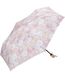 Wpc．(Wpc．)/【Wpc.公式】雨傘 ブロッサム ミニ 50cm 晴雨兼用 傘 レディース 折りたたみ傘/ピンク