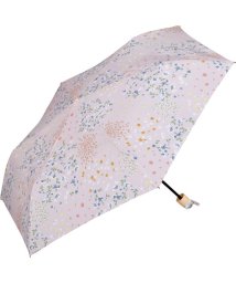 Wpc．(Wpc．)/【Wpc.公式】雨傘 タイニーフラワー ミニ 50cm 晴雨兼用 傘 レディース 折りたたみ傘/ピンク