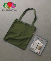 FRUIT OF THE LOOM(フルーツオブザルーム)/FRUIT OF THE LOOM BASIC PARTITION TOTE BAG/ｶｰｷｰ