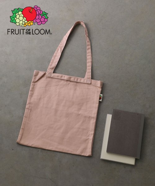 FRUIT OF THE LOOM(フルーツオブザルーム)/FRUIT OF THE LOOM BASIC PARTITION TOTE BAG/ﾋﾟﾝｸ