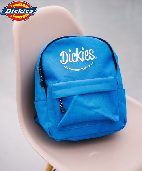 Dickies(Dickies)/【Kid's】Dickies HW LOGO PRINT DAYPACK / キッズ バックパック リュック 遠足 お出かけ ピクニック/ﾌﾞﾙｰ