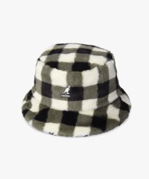 KANGOL(KANGOL)/KANGOL FAUX FUR BUCKET/ブラック系1