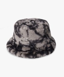 KANGOL(KANGOL)/KANGOL FAUX FUR BUCKET/グレー