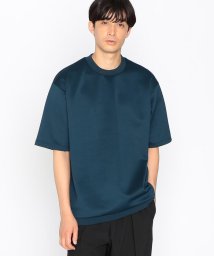 COMME CA ISM MENS(コムサイズム（メンズ）)/ファンクショナルジャージ リブＴシャツ/ブルー