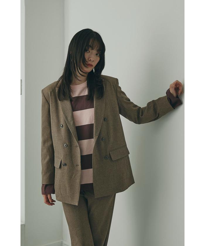 セール】【セットアップ対応商品】ダブルブレストジャケット(505475348  