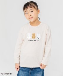 chil2(チルツー)/〈ミッフィー〉長袖Tシャツ/クリーム