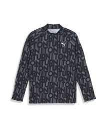 PUMA/メンズ ゴルフ ストレッチ AOP スローガン モックネック シャツ 長袖/505476959