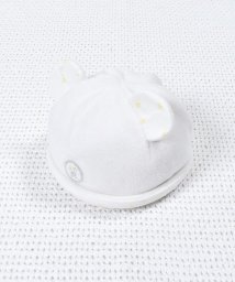 fillot de bebe reduction(フィヨ・デュ・ベベ・ルダクティオン)/フリースミミ付帽子 (44~46cm)/ホワイト