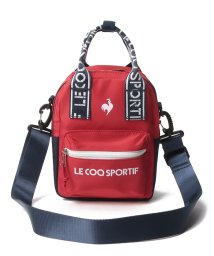 le coq sportif GOLF (ルコックスポルティフ（ゴルフ）)/ミニリュック型カートバッグ 約18×24×9(cm)【アウトレット】/レッド