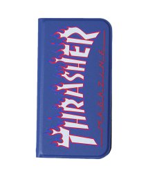 THRASHER/スラッシャー THRASHER iphone12 mini スマホケース メンズ レディース 手帳型 携帯 アイフォン HOME TOWN LOGO PU LE/505447051