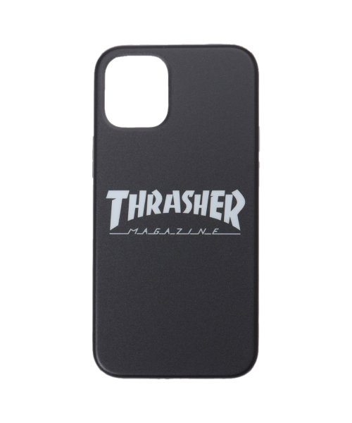 THRASHER(スラッシャー)/スラッシャー THRASHER iphone12 mini スマホケース メンズ レディース 携帯 アイフォン HOME TOWN LOGOHYBRID IML/ブラック系1