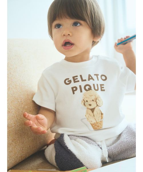 BABY】アイスドッグワンポイントTシャツ(505478263) | gelato pique