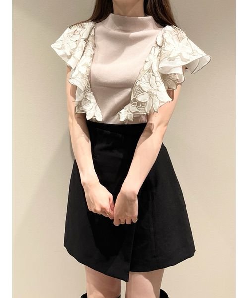 セール】 スナイデル(SNIDEL) |ラップディティールミニスカート  