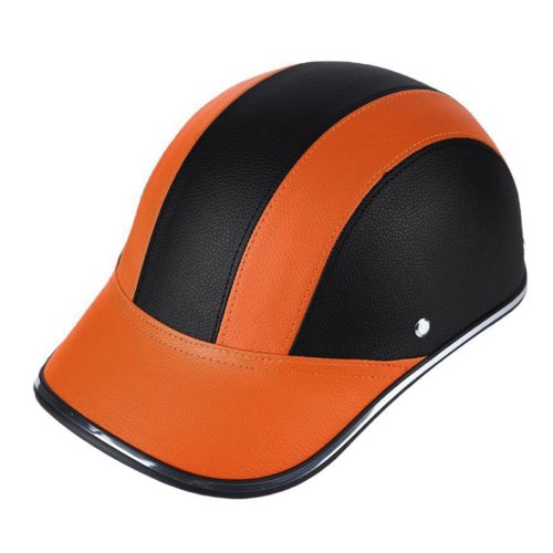 miniministore(ミニミニストア)/自転車ヘルメットおしゃれ帽子型ヘルメット/オレンジ